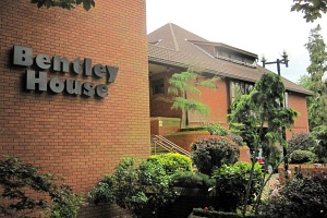 Bentley House - the headquarters of Hertford Dramatic & Operatic Society